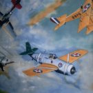 MadieBs Airplanes Older Custom  Pillowcase  w/Name