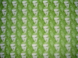 MadieBs Lime Green Elvis Custom  Pillowcase  w/Name