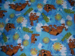 MadieBs Scooby Doo Aqua  Custom Pillowcase  w/Name