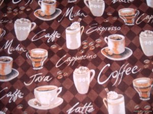 MadieBs Brown Coffee Java  Custom Smock Cobbler Apron