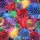 MadieBs Colorful Fireworks  Custom Smock Cobbler Apron