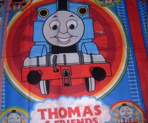 Madiebs Thomas the Train Custom Toddler Bed Quilt 60x36