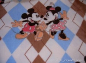 MadieBs Mickey Mouse Fleece Toddler Baby Blanket 30x36