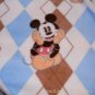 MadieBs Mickey Mouse Fleece Toddler Baby Blanket 30x36