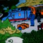 MadieBs Thomas the Train Toddler Baby Blanket 30x36
