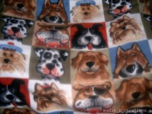 MadieBs Dogs Mutts Pets   Toddler Baby Blanket 30c36
