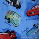 MadieBs Blue Cars McQueen Custom /Toddler Bed Sheet Set