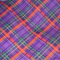 MadieBs Purple Pladi New Crib/Toddler Bed Sheet Set