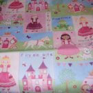 MadieBs Princess Castle New Crib/Toddler Bed Sheet Set