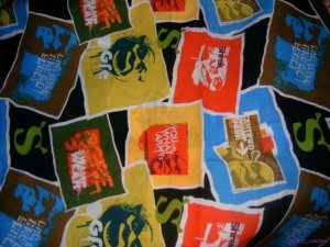 MadieBs Shrek Patch  Crib/Toddler Bed Sheet Set