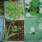 MadieBs Turtle Frog Fun  Crib/Toddler Bed Sheet Set