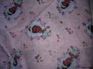 MadieBs Pink Princess Frog  Crib/Toddler Bed Sheet Set