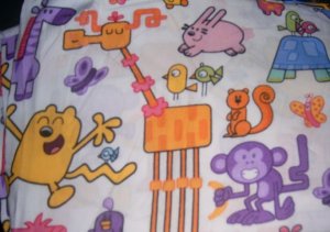 MadieBs Wow Wow Wusby Crib/Toddler Bed Sheet Set