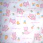 MadieBs Kitty Cat Cute Pink Crib/Toddler Bed Sheet Set