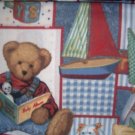 MadieBs Blue Jean Teddy Crib/Toddler Bed Sheet Set