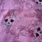 MadieBs  Pink Skulls  Travel Toddler Pillowcase w/name