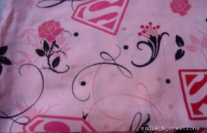 MadieBs Personalized Super Girl Comic Pillowcase New