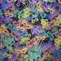MadieBs Mardi Grai Mask Custom Smock Cobbler Apron New