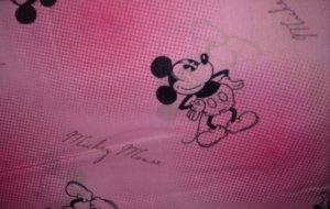 MadieBs Mickey Mouse on Pink Personalized  Pillowcase