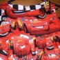 MadieBs Custom Lightning McQueen Cars Dress SZ 2/2T NEW