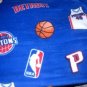 MadieBs Detroit Pistons Fleece Toddler Baby Blanket