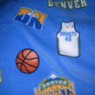 MadieBs Denver Nuggets NBA Fleece Toddler Baby Blanket