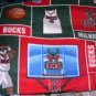 MadieBs Miilwaukee Bucks Fleece Toddler Baby Blanket