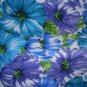 MadieBs Custom Adult Special Needs Bib Blue Fllowers