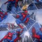 MadieBs Set of 2 Spiderman Blue New Crib Sheets