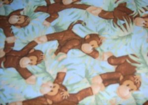 MadieBs Set of 2  Cute Monkey   New  Crib Sheets