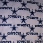 MadieBs Set of 2  Dallas Cowboys White  Crib Sheets