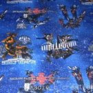 MadieBs Set of 2  Transformers on Blue  Crib Sheets