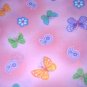 MadieBs Set of 2 Butterflies on Pink New  Crib Sheets