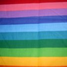 MadieBs Bright Rainbow Stripe Toddler Pillowcase w/name
