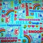 MadieBs Snoopy Woodstock  Crib/Toddler Bed Sheet Set