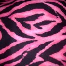 MadieBs Pink Zebra Cotton  Crib/Toddler Bed Sheet Set