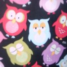 MadieBs Colorful Owls Body  Pillowcase New Custom