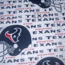 MadieBs Houston Texans NFL  Nap Mat Pad Cover w/Name