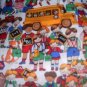 MadieBs Schhol Bus Children  Custom  Pillowcase  w/Name