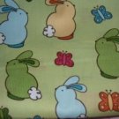 MadieBs Easter Bunnies Cute Custom  Pillowcase  w/Name