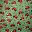 MadieBs LadyBugs and Hearts  Custom  Pillowcase  w/Name