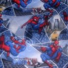 MadieBs Custom Spiderman Blue  Baby Bed Quilt Blanket