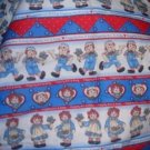 MadieBs Raggedy Ann & Andy Travel Pillowcase/Name