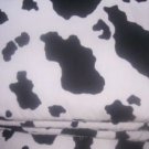 MadieBs Black White Cow Spot Crib/Toddler Bed Sheet Set