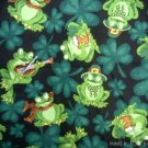 MadieBs Frogs & Shamrocks  Custom  Pillowcase  w/Name