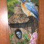 MadieBs BlueBirds Robins Plastic Bag Holder Dispenser