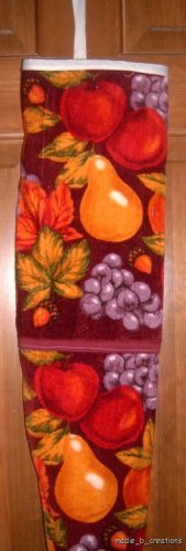 MadieBs Mixed Fruit Pretty Plastic Bag Holder Dispenser