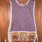 MadieBs Sunflowers on Magenta Smock Cobbler Apron