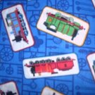 MadieBs Thomas Train Tank 2 Pc Nap Mat Pad Cover w/Name