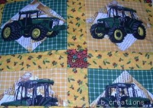 MadieBs John Deere Tractor Custom  Pillowcase  w/Name